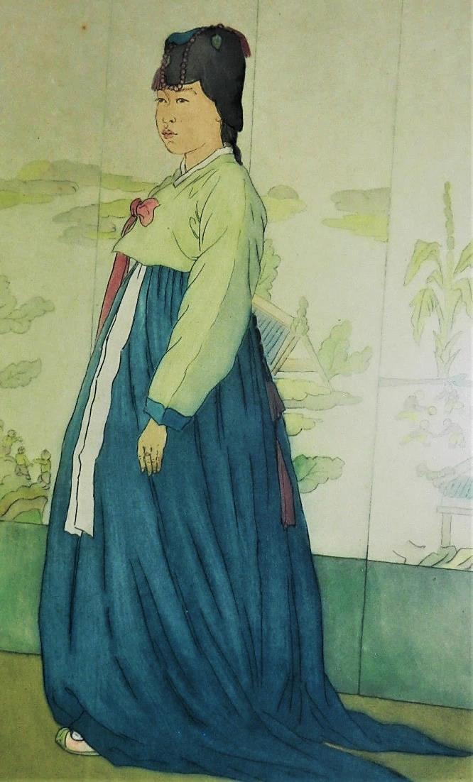 E. Keith : A daughter of the House of Min, Korea, 1938