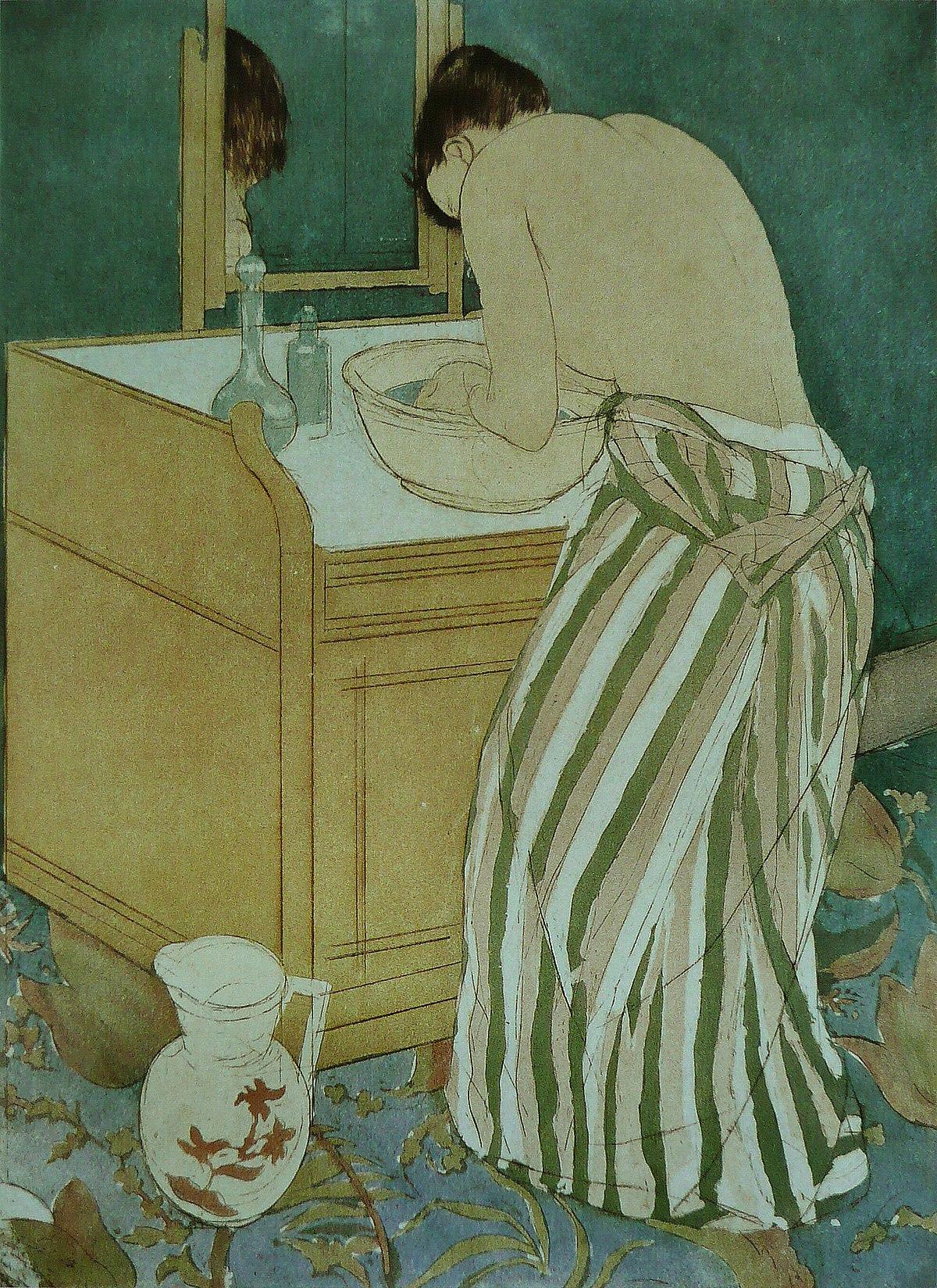 Mary Cassatt, The bath, 1890