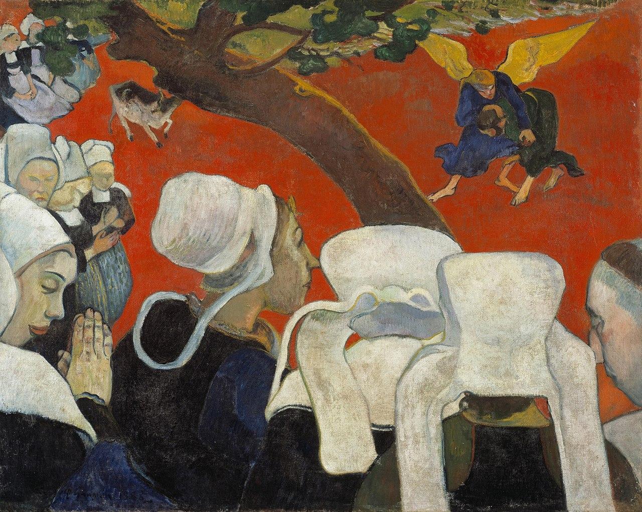 Paul Gauguin, La vision après le sermon, 1888