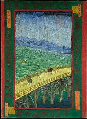 Van Gogh, Pont sous la pluie, 1887